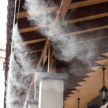 Commercial Misting System in Gilbert, AZ